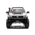 Elektrické autíčko - Toyota Hillux - nelakované - biele